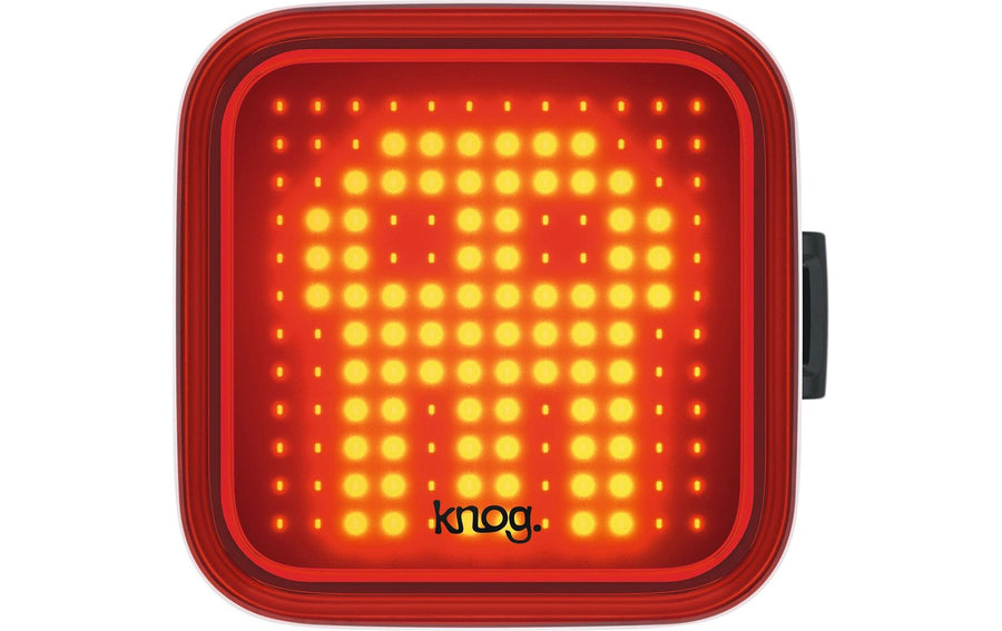 knog. Velolampe Blinder Skull Rücklicht, Schwarz