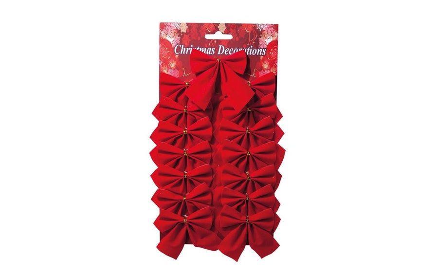 Dekomat AG Weihnachtsdeko Rot, 24 Stück