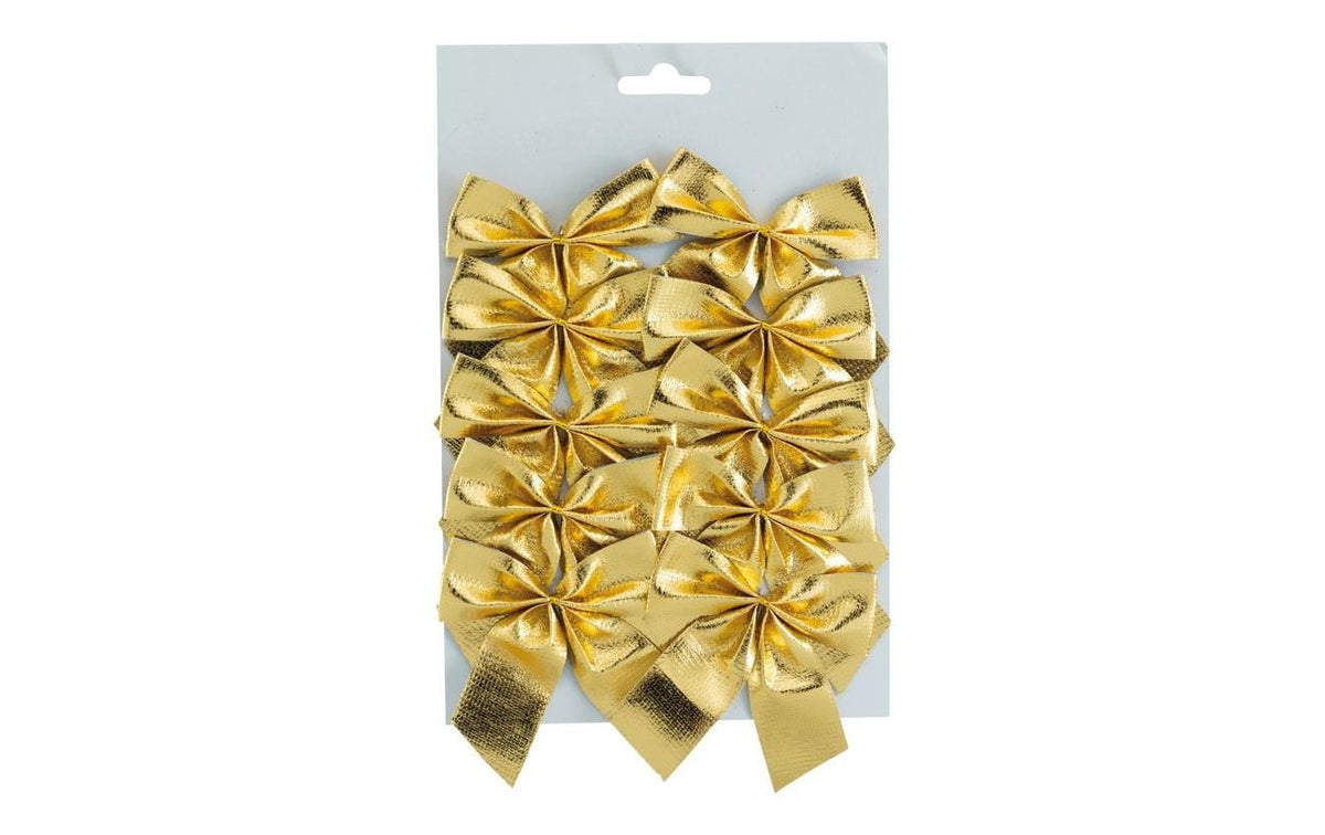 Dekomat AG Weihnachtsdeko Gold, 10 Stück