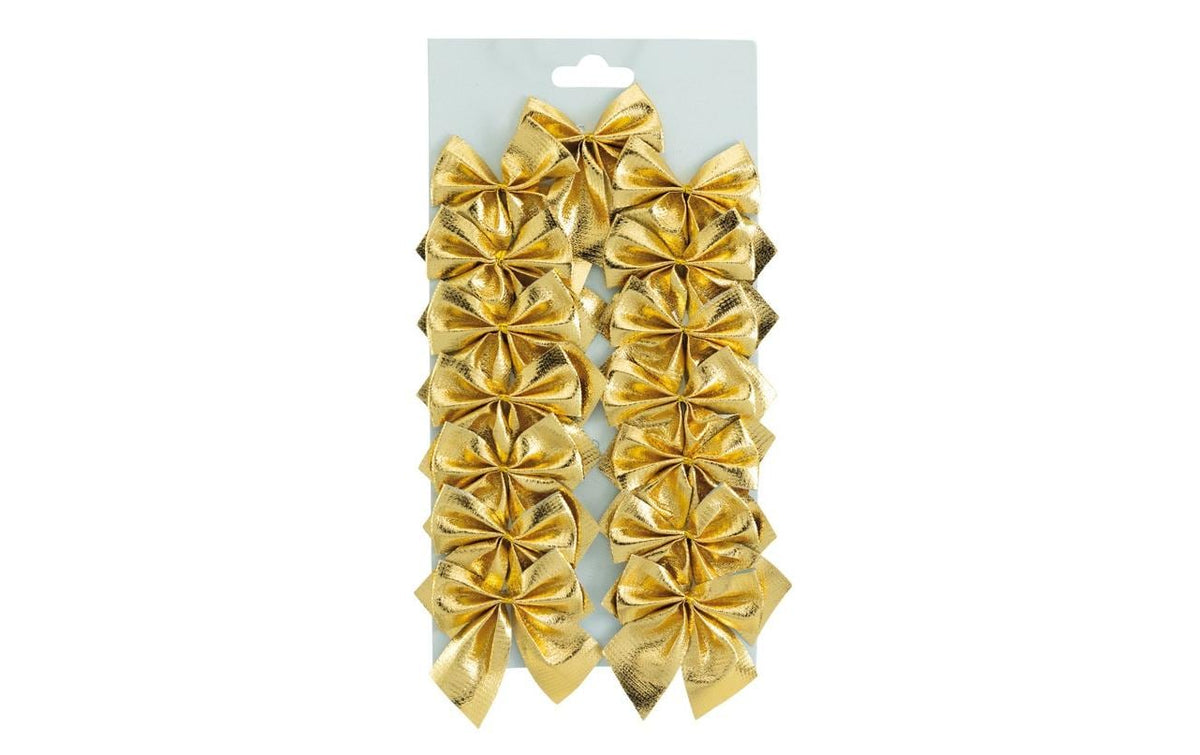 Dekomat AG Weihnachtsdeko Gold, 15 Stück