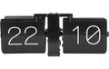 KARLSSON, Wanduhr No Case Schwarz 14x36cm, exkl. 1xD, Black