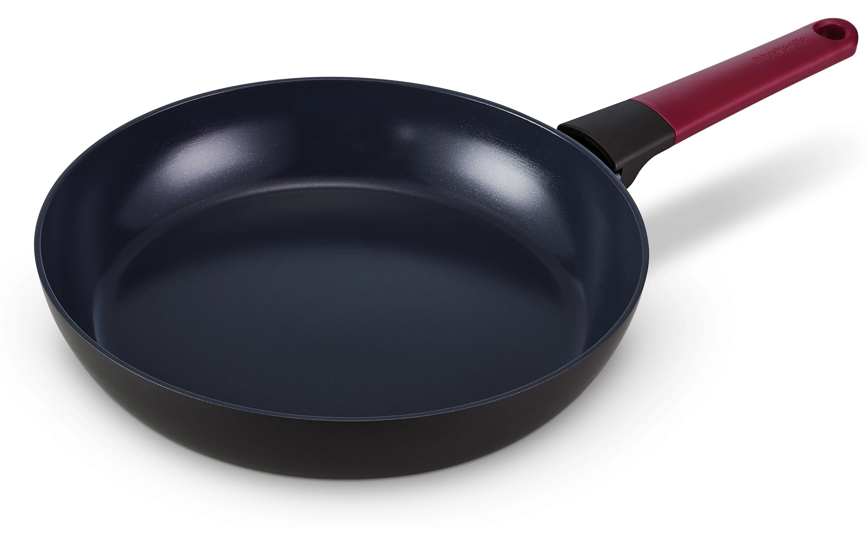 Brabantia Bratpfanne Tasty+ Aubergine Red 28 cm Recycling Aluminium