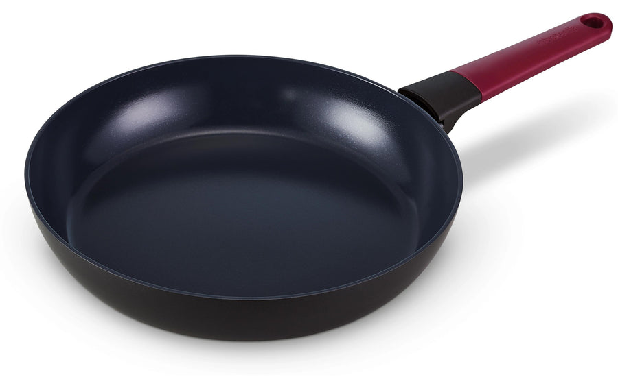 Brabantia Bratpfanne Tasty+ Aubergine Red 28 cm Recycling Aluminium