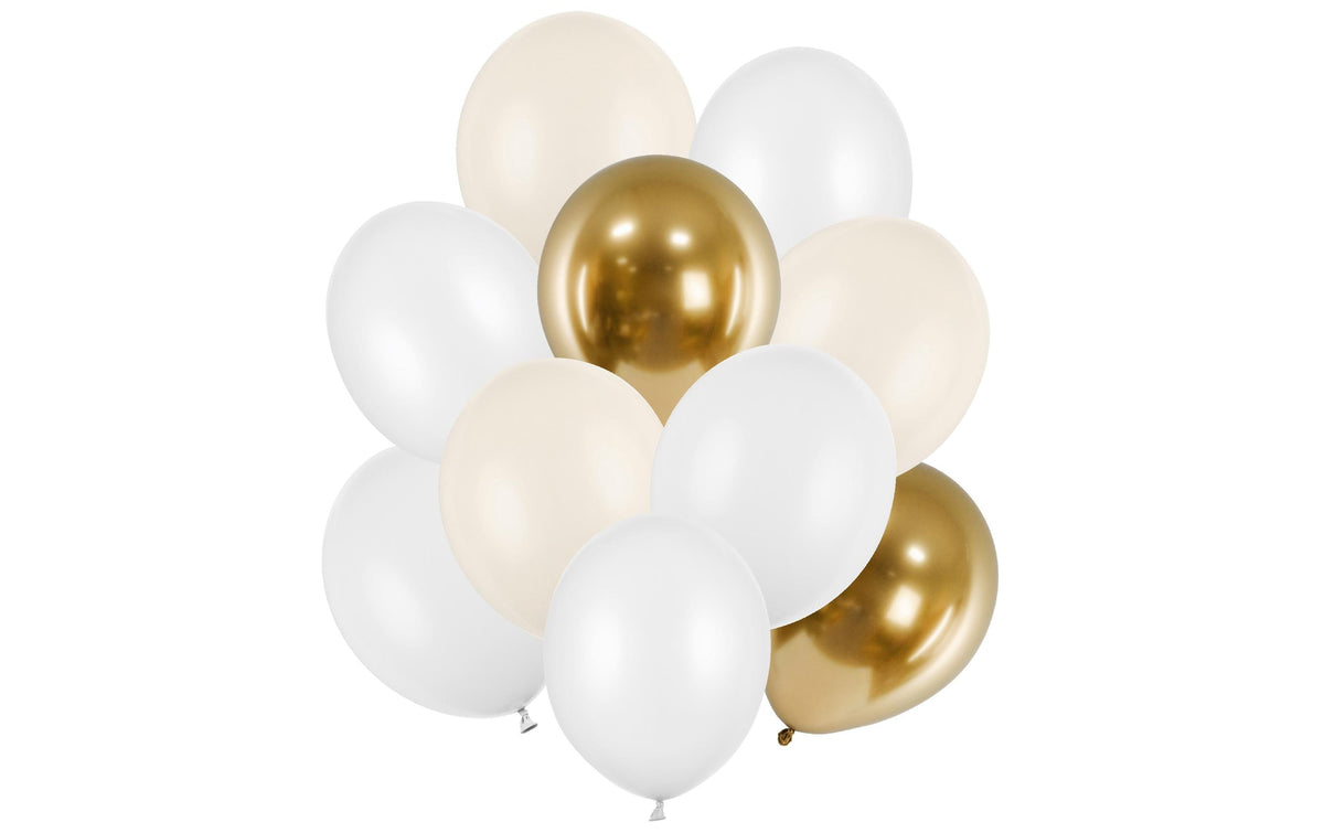 Luftballon Set Hellblau Latex 10 Stück Partydeco