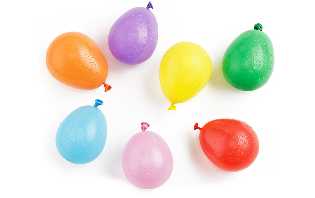 Partydeco Wasserballon Pastellfarbig, 100 Stück