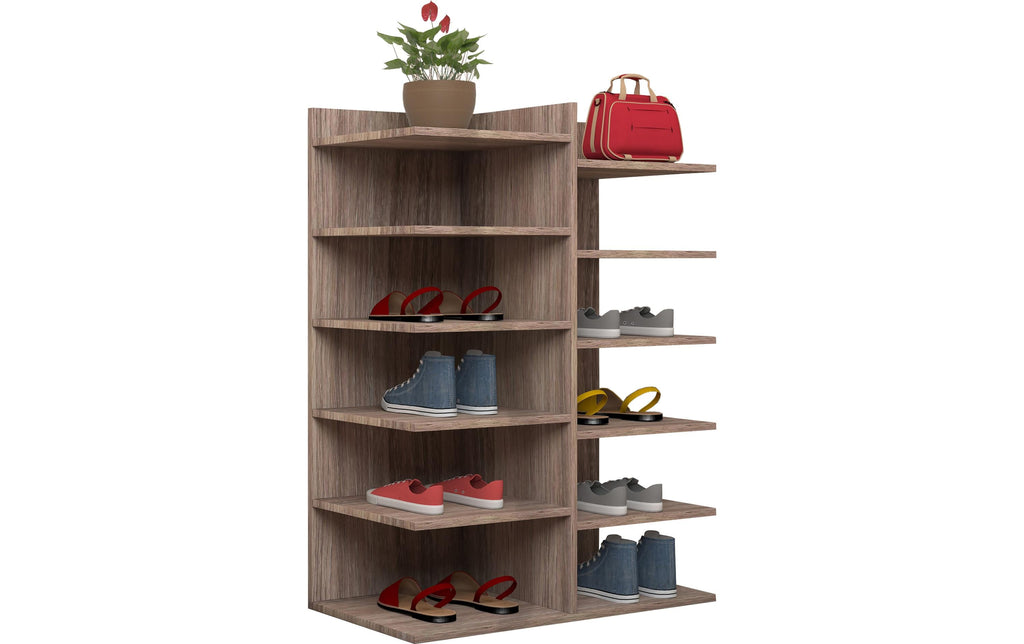 VCM Schuhregal Enosa Eiche