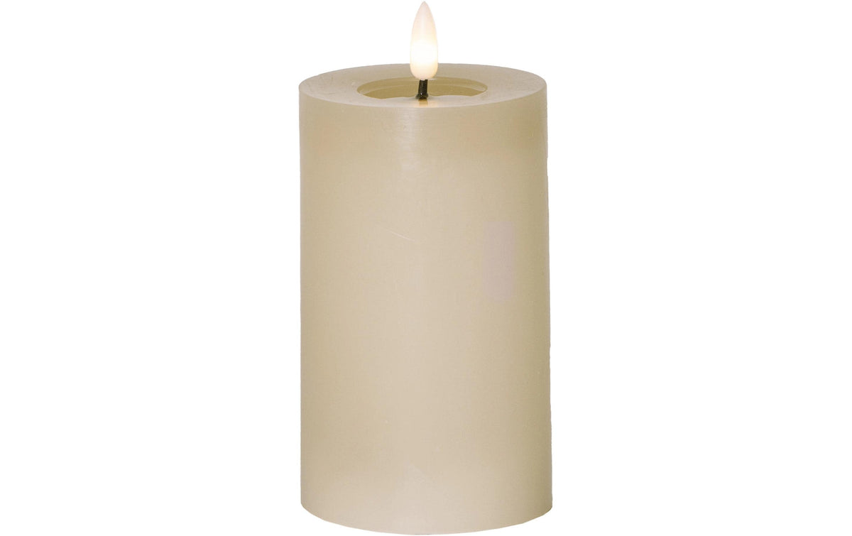 Star Trading LED-Kerze Flamme Flow, Beige
