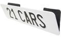 21CARS Klett Wechselschild Nummernschild Mini