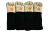 Dameco Bodenschoner Katzenpfoten – Schwarz/Weiss
