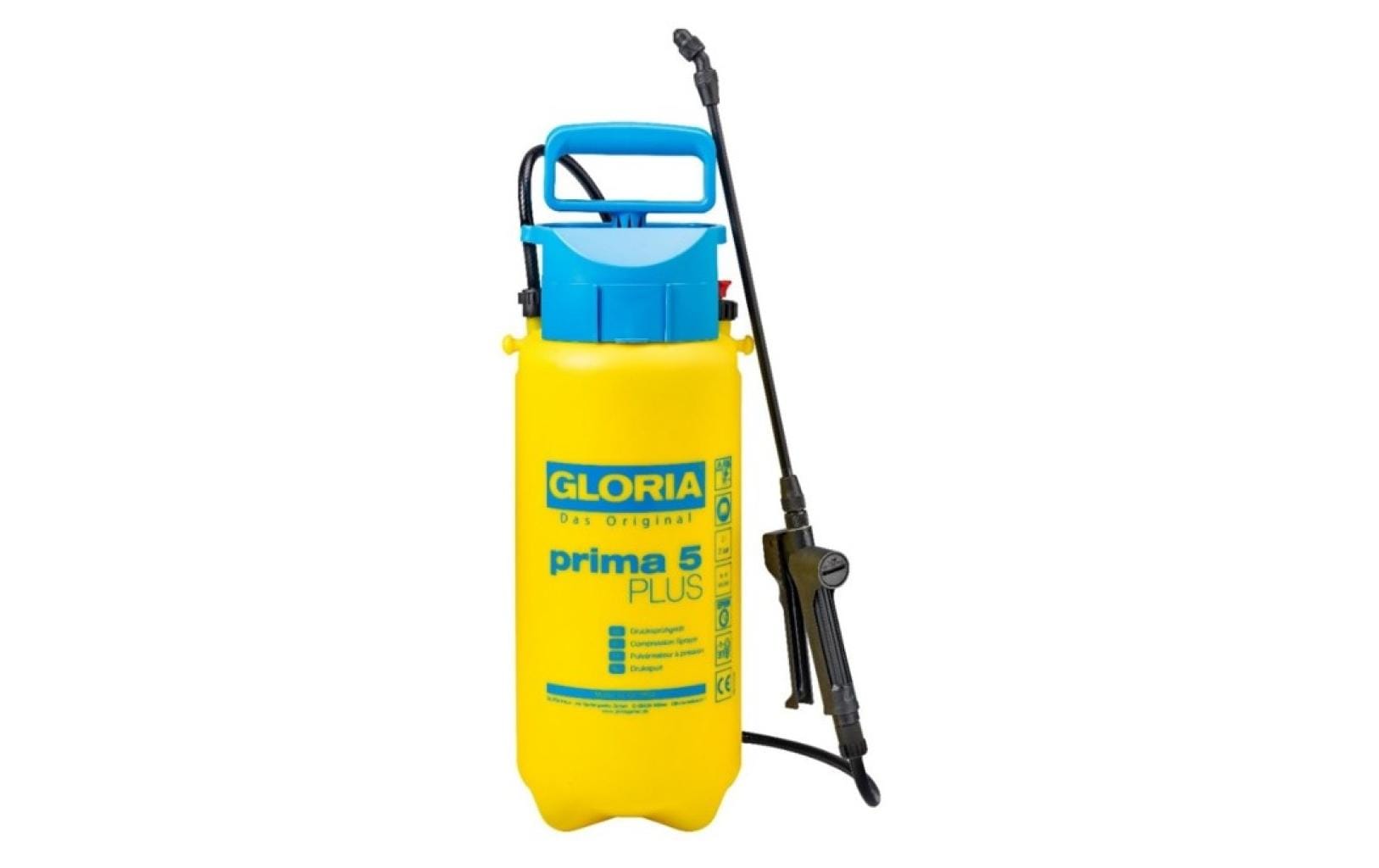 Gloria Drucksprühgerät Prima 5 Plus Kunststoff Grün 5 Liter Garten & Outdoor > Pflanzen > Pflanzengefäße Gloria