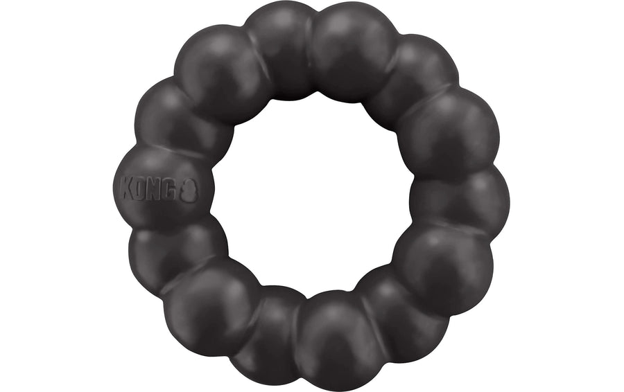 Kong Hunde-Spielzeug Extreme Ring Ø 12.5 cm, Schwarz