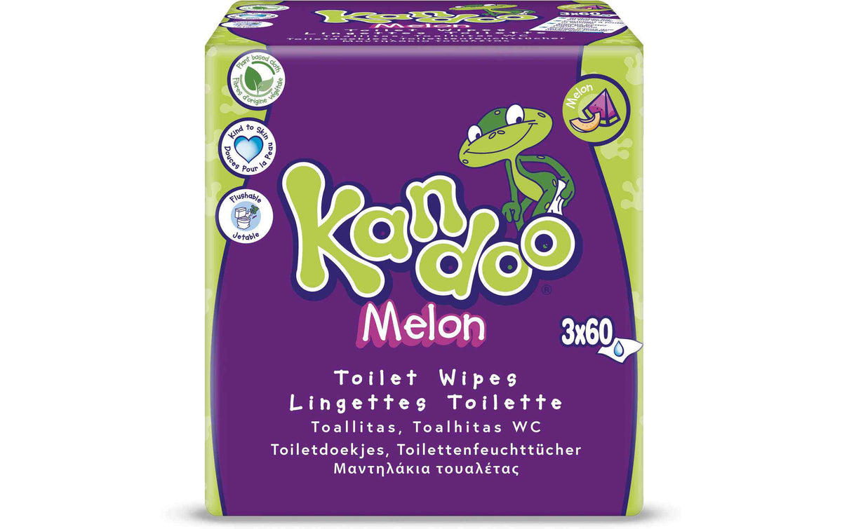 Kandoo Feuchttücher Melon