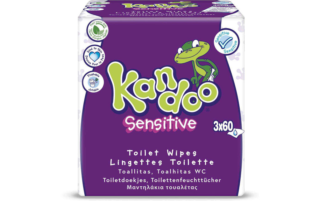Kandoo Feuchttücher Sensitive 60 Stk.