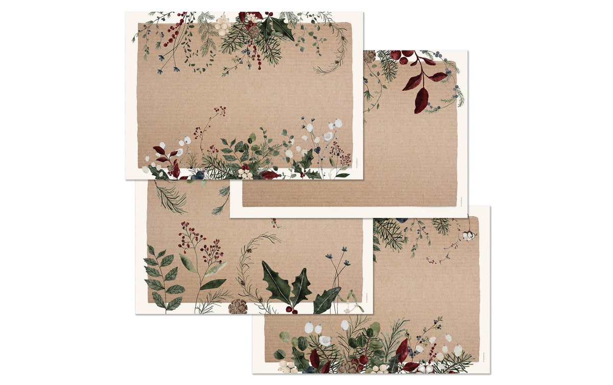 Trendform Tischset Winter Floristry 42 cm x 29.7 cm