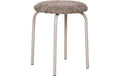House Nordic Hocker Asmara Stahl