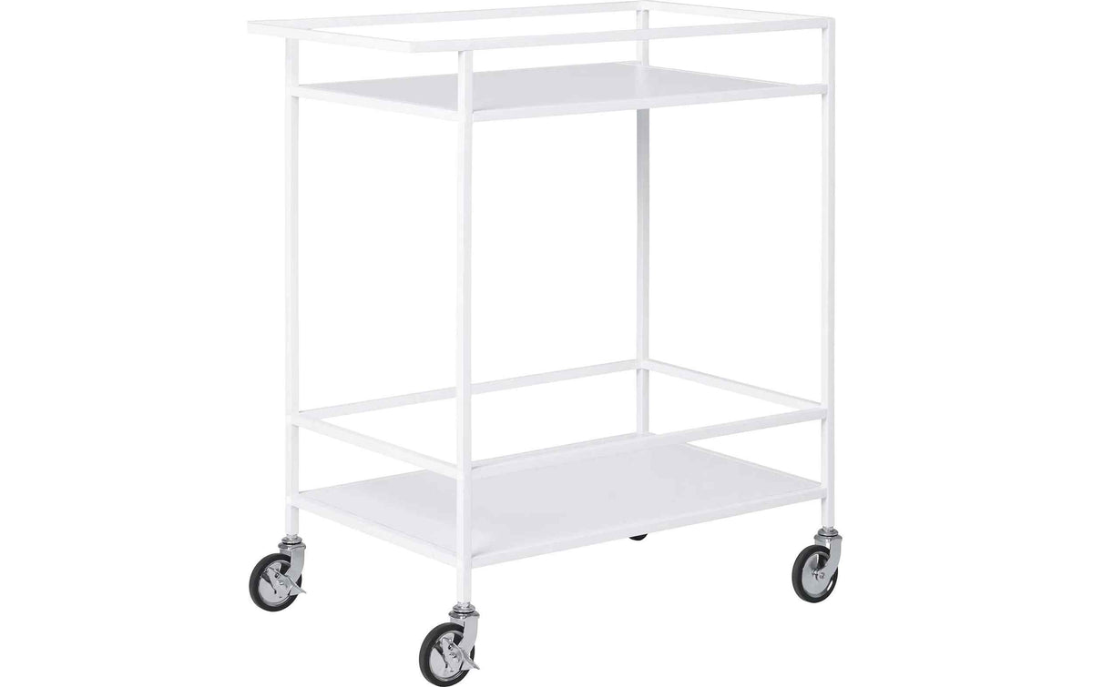 House Nordic Servierwagen Vita 79 x 68 cm, Weiss