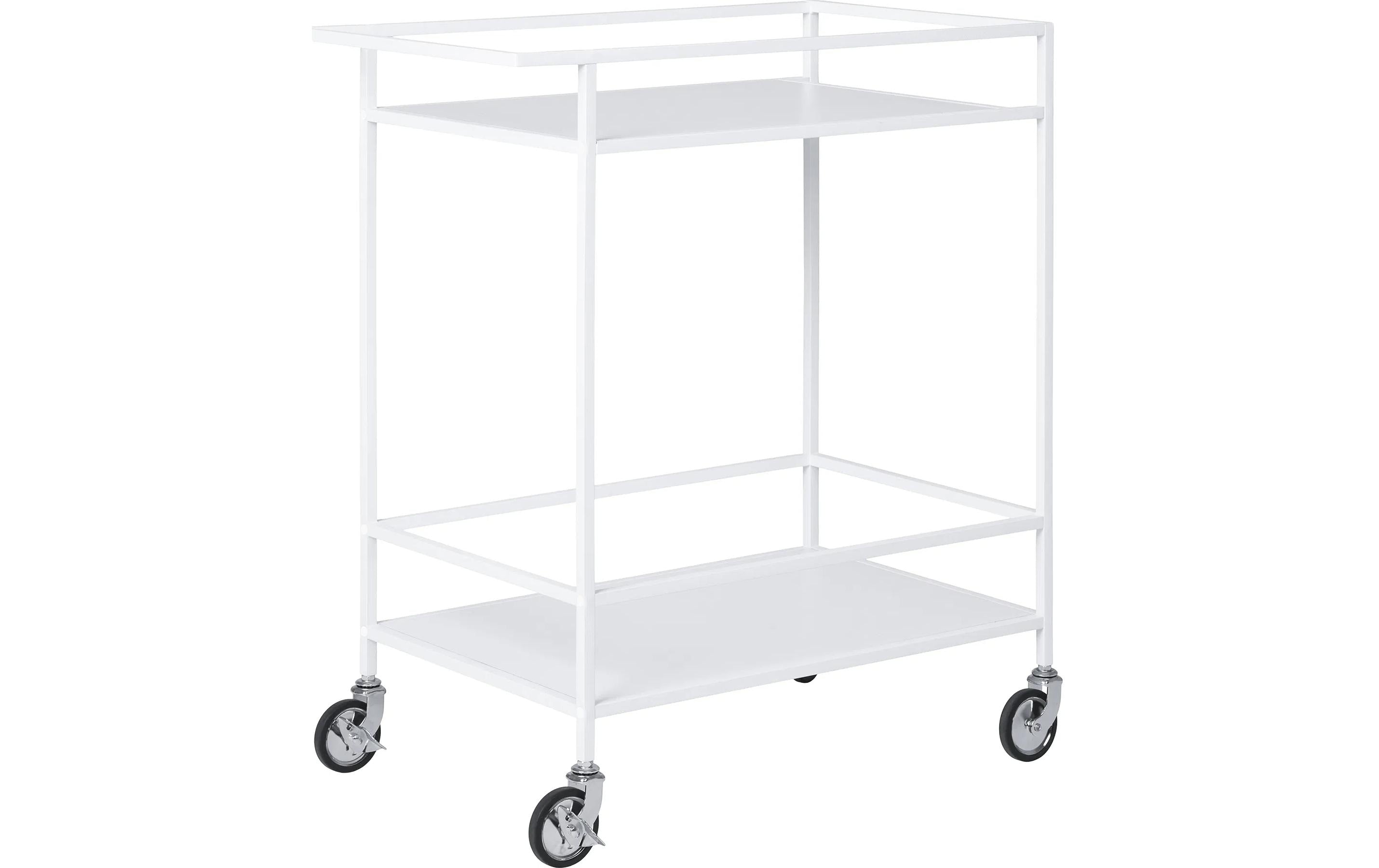 House Nordic Servierwagen Vita 79 x 68 cm, Weiss