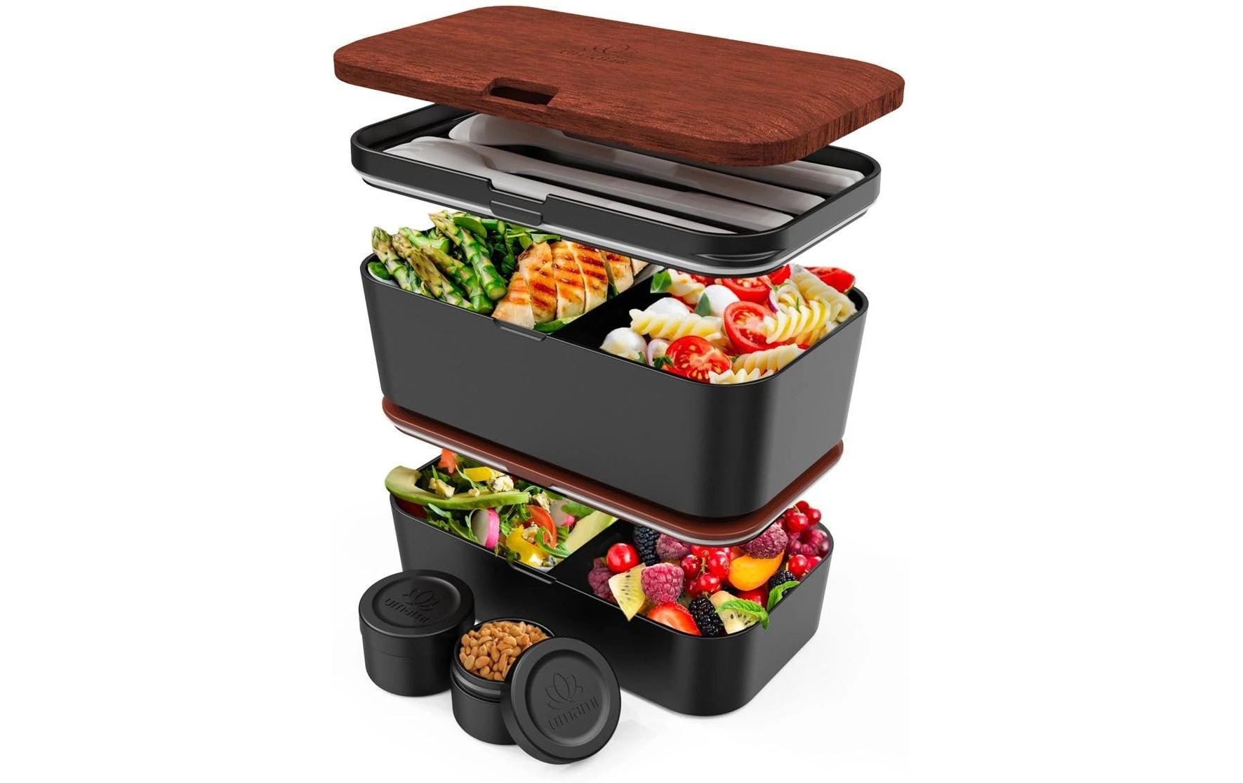 Umami Lunchbox Nestable L Sapele Black
