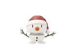 Hoptimist Deko Bumble Soft Snowman S 6.2 cm x 6.9 cm, Weiss