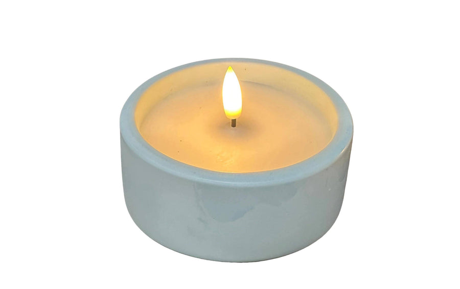 Dameco LED-Kerze Blau