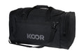 KOOR Sporttasche 55L Schwarz Polyester mit Schuhfach Sport & Freizeit > Freizeit > Zubehör KOOR