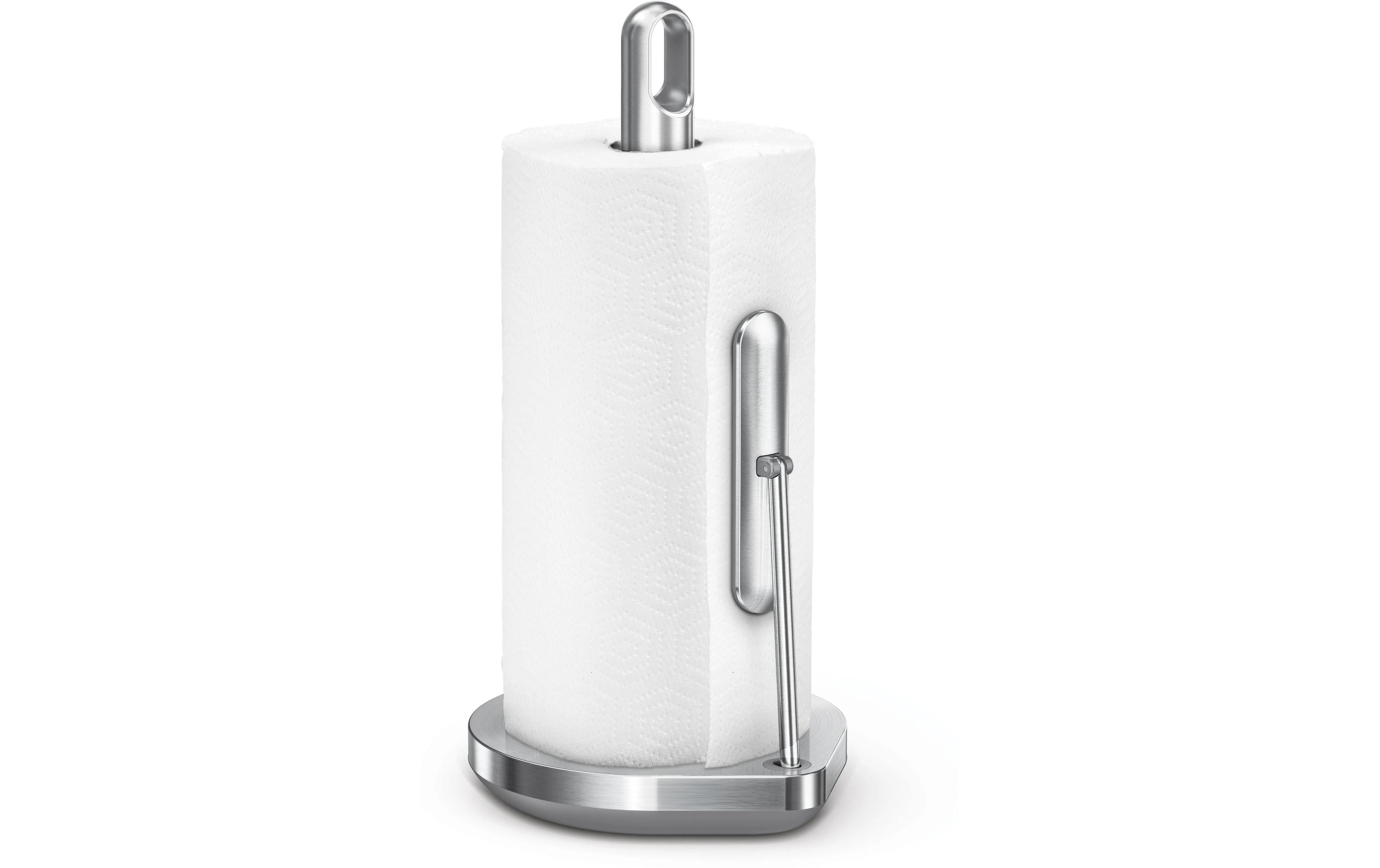 Simplehuman, Küchenrollenhalter Silber Silber, 38.1x20.3x17.8 cm (HxBxT)