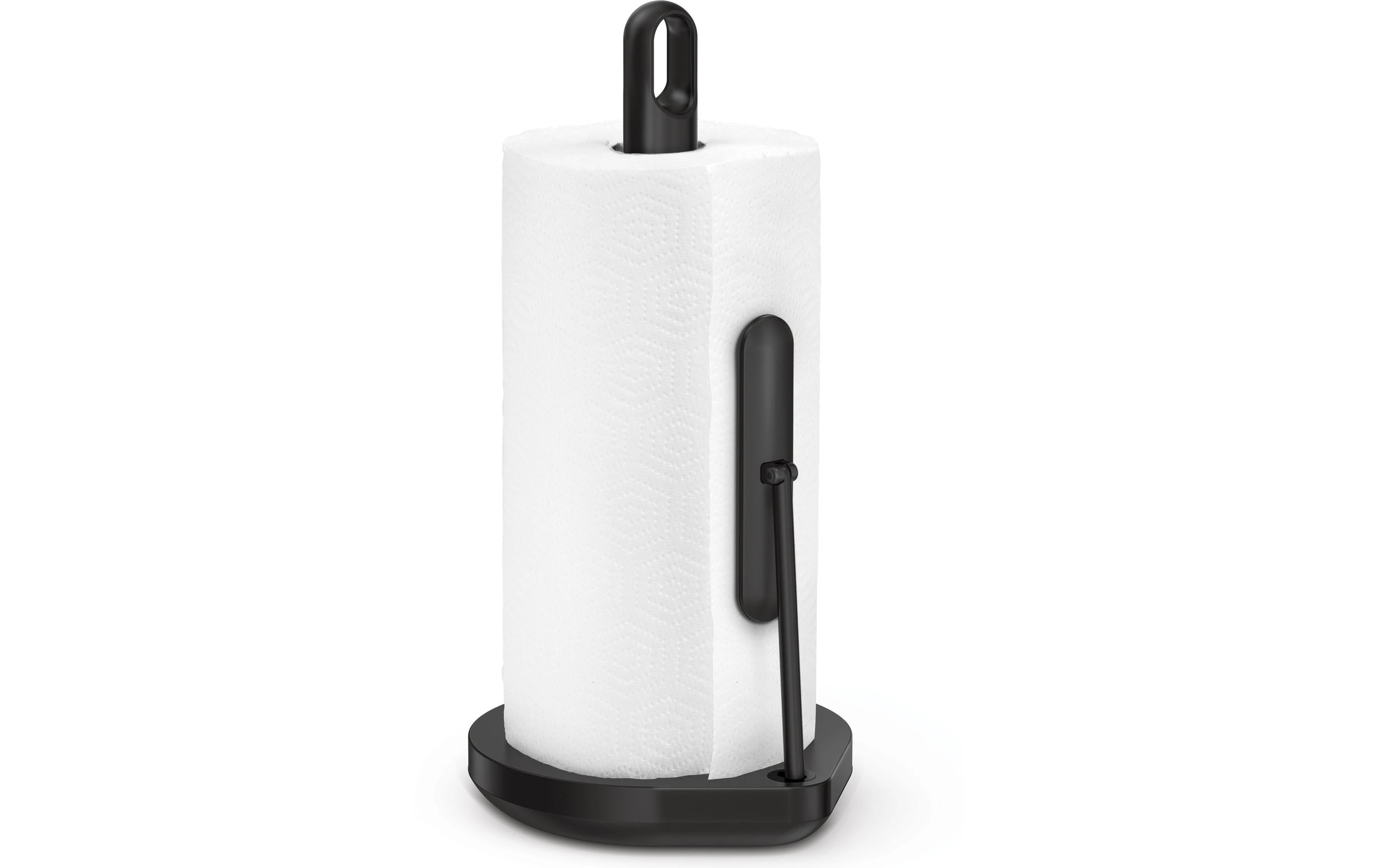 Simplehuman, Küchenrollenhalter Schwarz Schwarz, 38.1x20.3x17.8 cm (HxBxT)