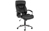 AC Design Bürostuhl Benson Polster schwarz mit Armlehnen und