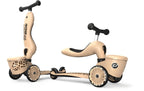 Scoot and Ride Scooter Highwaykick 1 Lifestyle Leopard Beige