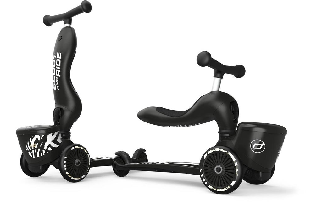 Scoot and Ride Scooter Highwaykick 1 Lifestyle Zebra Schwarz