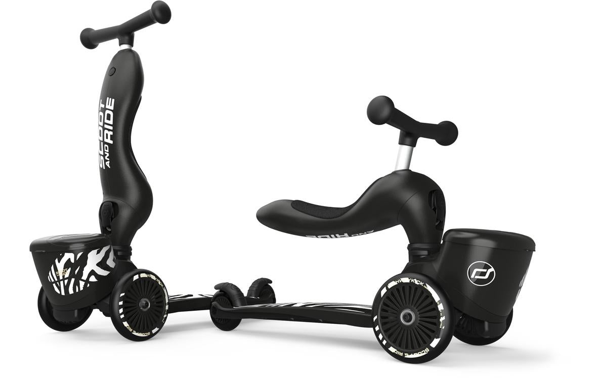 Scoot and Ride Scooter Highwaykick 1 Lifestyle Zebra Schwarz