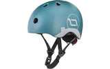 Scoot and Ride Kinderhelm Steel Blau, XXS-S