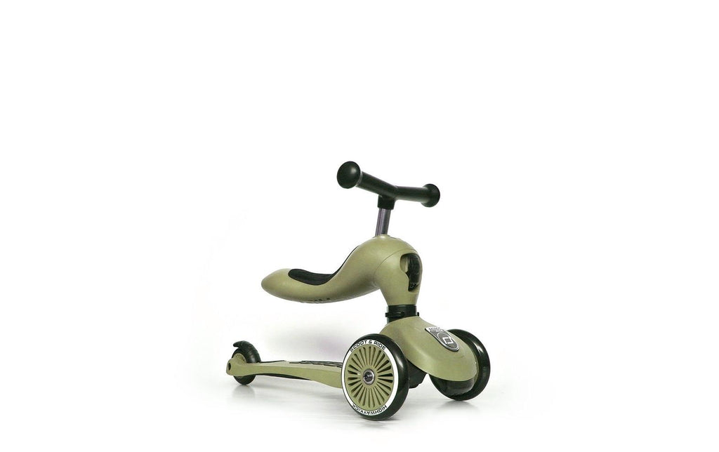 Scoot and Ride Scooter Highwaykick 1 Olive Grün