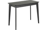 AC Design Bürotisch Roxby schwarz 100x50x75 cm (LxBxH) Eiche
