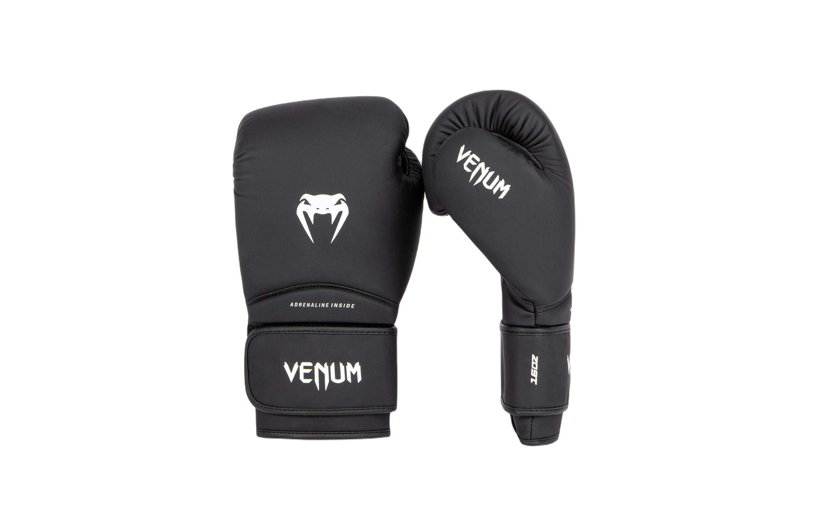 Venum Boxhandschuhe Contender 1.5 Schwarz / Weiss GR 14 Oz