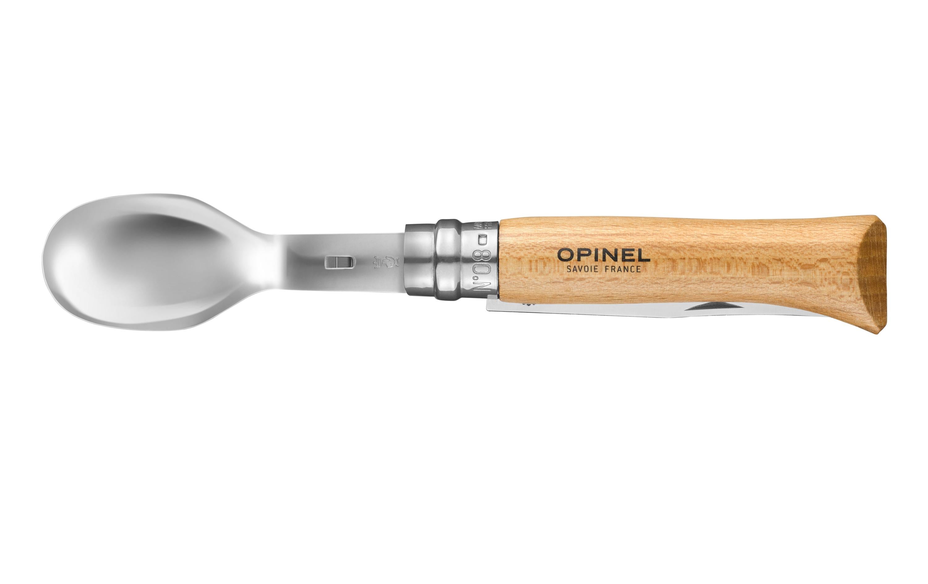 Opinel N°8 Inox Picknickset aus rostfreiem Stahl, kompakt und vielseitig Sport & Freizeit > Freizeit > Zubehör opinel