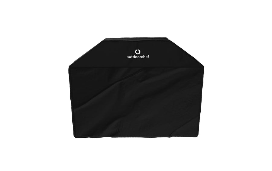 Outdoorchef Abdeckhaube Polyester wetterfest Schwarz 64x160x120 cm Grills & Feuerstellen Outdoorchef