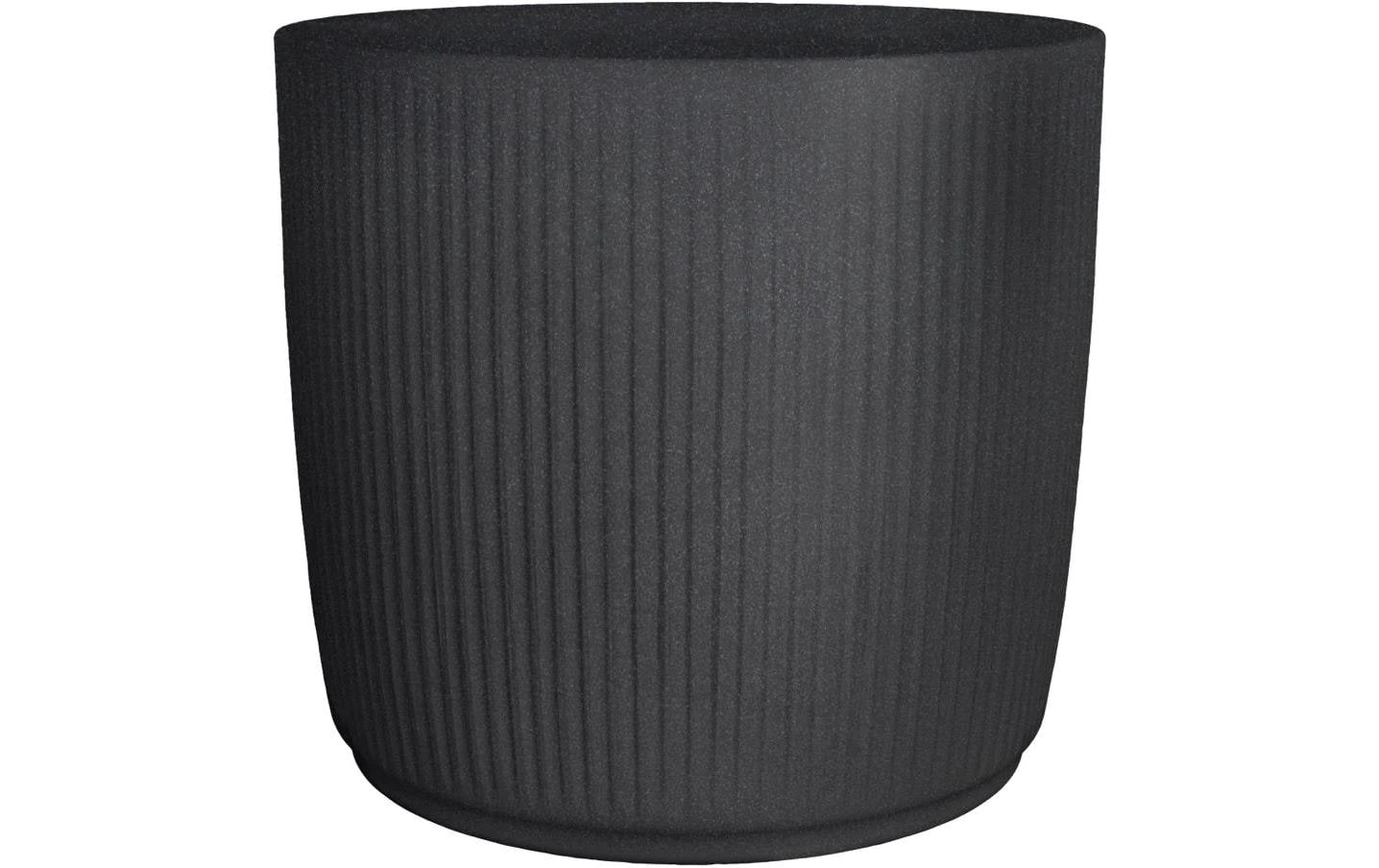 SCHEURICH Blumentopf Granit Schwarz 30 cm - Langlebig und stilvoll Garten & Outdoor > Pflanzen > Pflanzengefäße scheurich