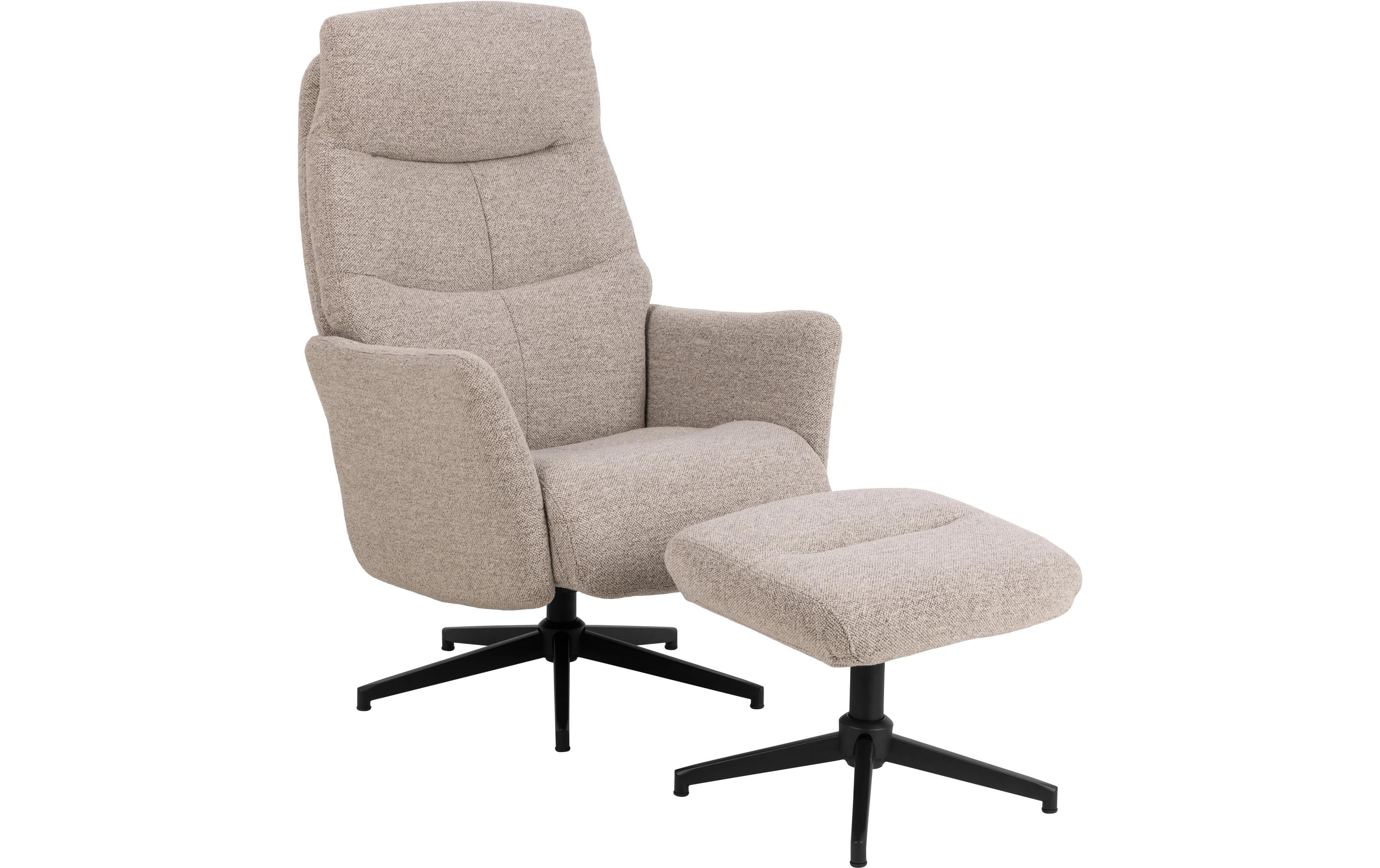 AC Design Sessel London Stahl/Textil