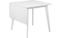 AC Design Esstisch Roxby mit Verlängerung Weiss