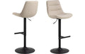 AC Design Barstuhl Adisa 2 Stück Beige