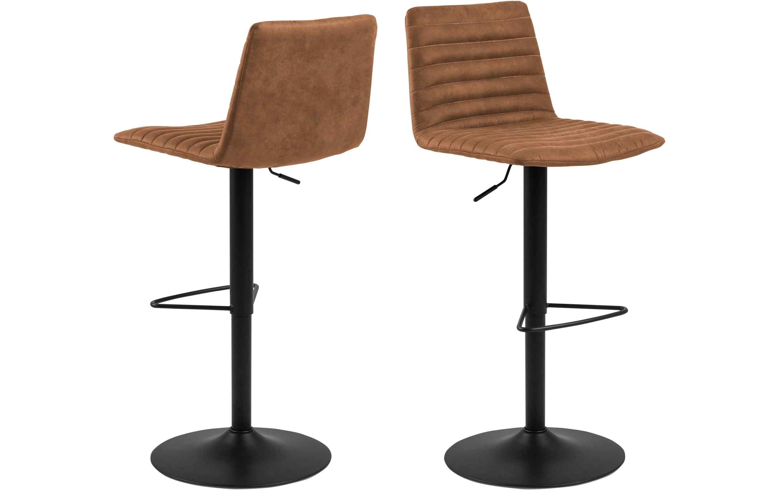 AC Design Barstuhl Kimmy 2 Stück Camel