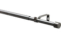Gardinia Vorhangstange Set Kos Cap 1-Lauf 19/16 mm 120-210 cm