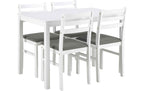 AC Design Esstisch-Set Alicante Weiss