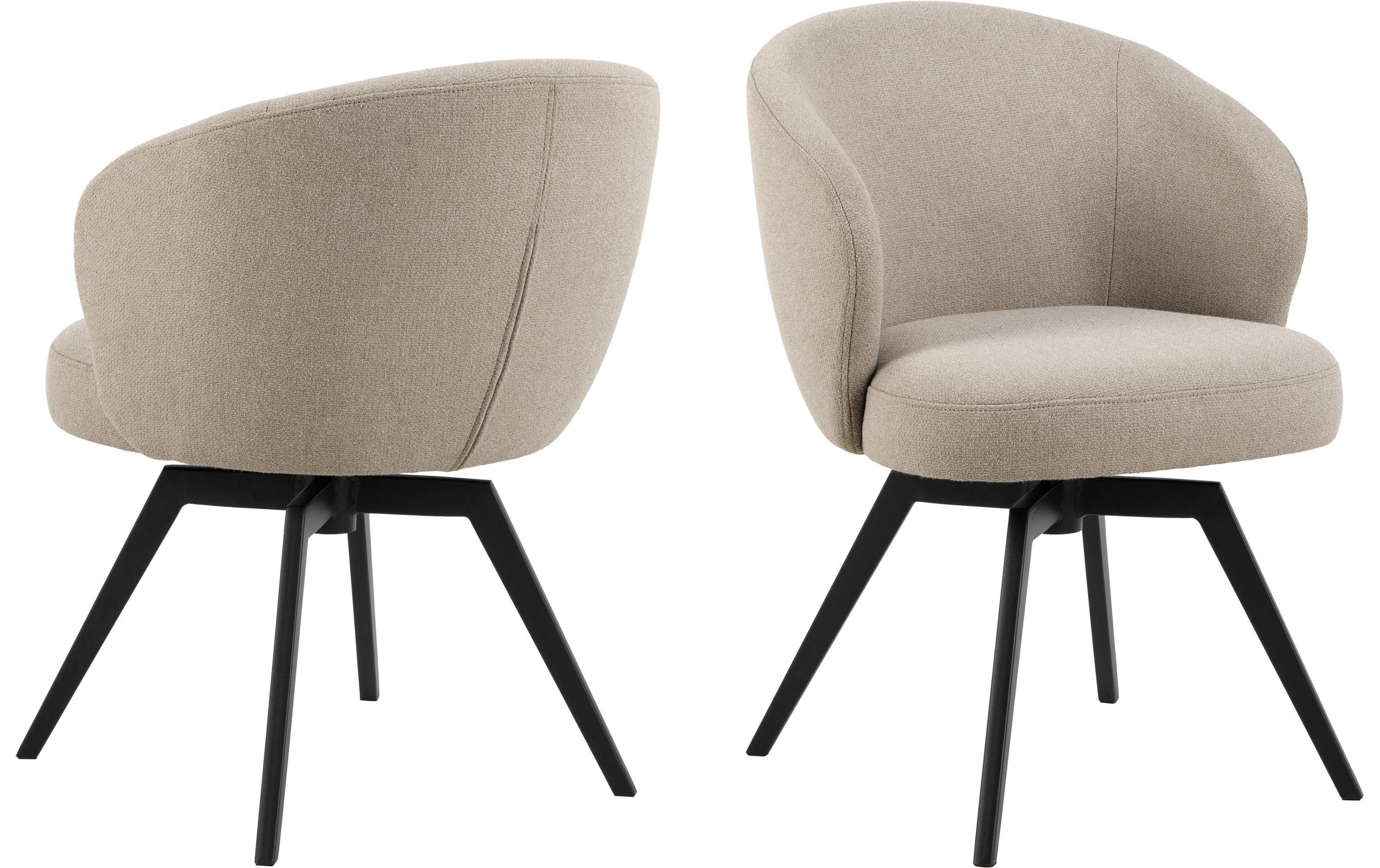 AC Design Esszimmerstuhl Darlene 1 Stück Beige