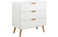 Kommode Lowell 80 x 80 cm Weiss von AC Design