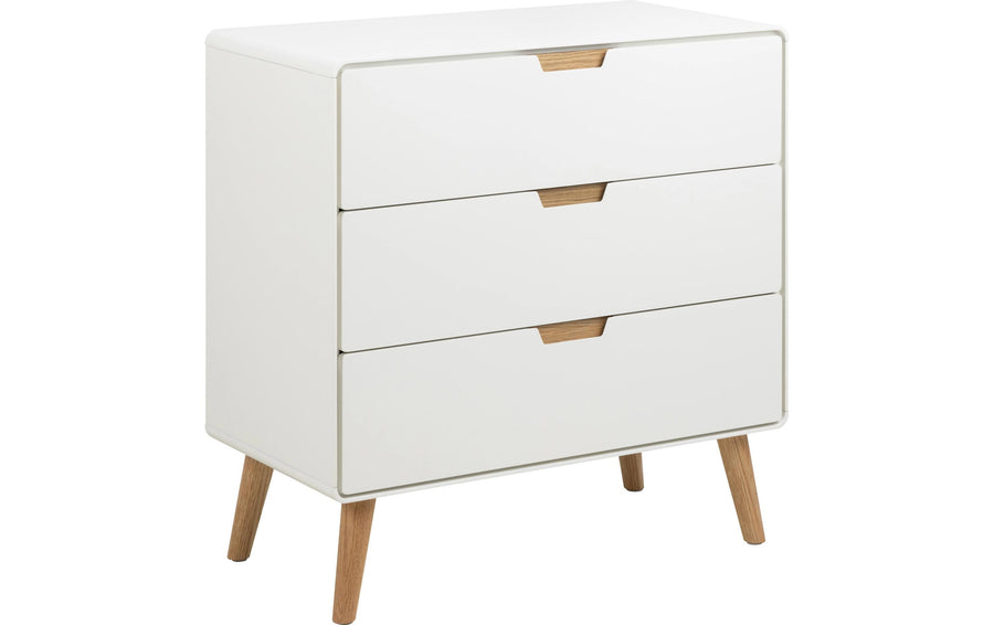 Kommode Lowell 80 x 80 cm Weiss von AC Design
