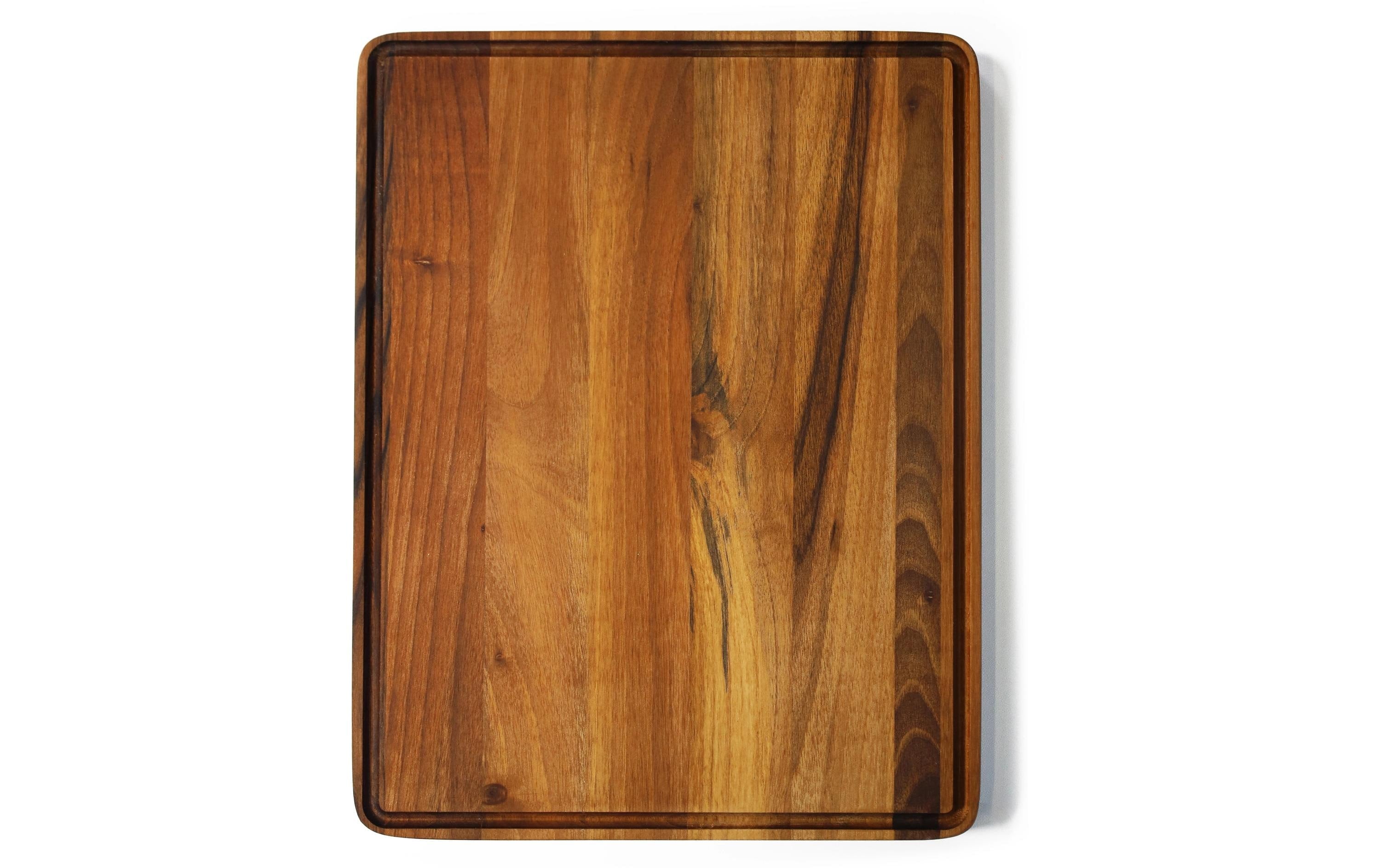 Kisag Artisan Schneidebrett XL Schwarznuss FSC, 40x30x1.7 cm