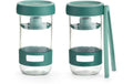 Lékué Fermentier Set Glas, Blau