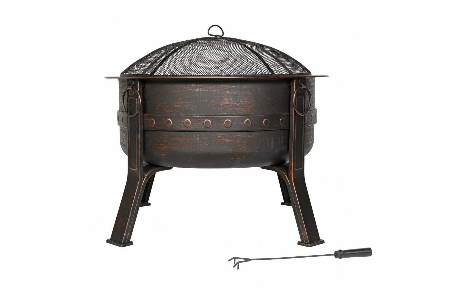 La Hacienda Feuerkorb Brava Stahl 72 cm, Durchmesser 80 cm Grills & Feuerstellen La Hacienda